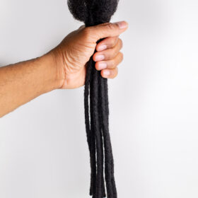 Human Hair Loc Extensions - Caramel Brown - Color #30